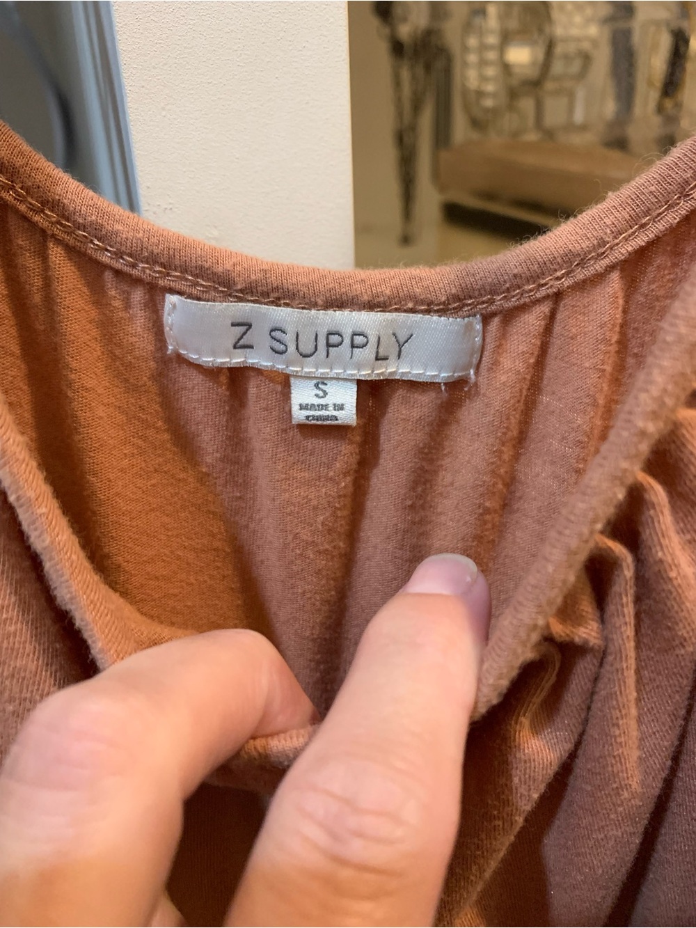 Z Supply Tiered Mini Dress - Picture 2 of 3